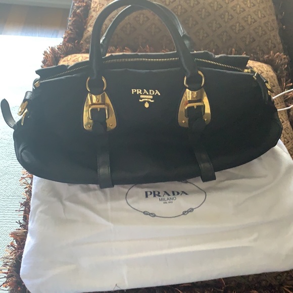 Prada Hand Bag BLACK - Picture 4 of 4